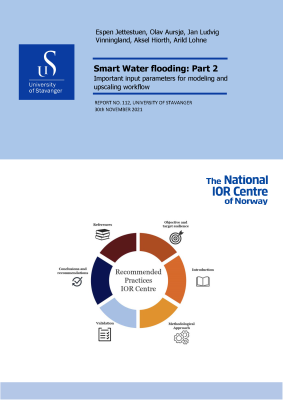 Cover for Smart Water flooding: Part 2: Important input parameters for modeling and upscaling workflow