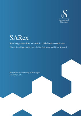 Cover for SARex: Surviving a maritime incident in cold climate conditions
